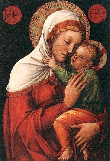 Jacopo Bellini Madonna with child EUR Sweden oil painting art